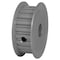 B&B Manufacturing 22XL037-3FA5, Timing Pulley, Aluminum, Clear Anodized,  22XL037-3FA5 - alternate 1